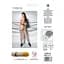 Телесные колготки с открытым доступом контрастная двойная резинка Tiopen 015 beige (20 den) - P 1/2 - миниатюра 6