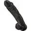 Фалоімітатор King Cock 14" With Balls 37 см чорний - мініатюра 1