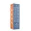 Вібратор Loveline Travel Compartment and Pump 18.5 см синій - мініатюра 14