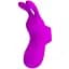 Вібратор на палець Pretty Love Finger Bunny 9.4 см фіолетовий - мініатюра 1
