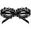 Мереживна маска Obsessive A710 mask, єдиний розмір, чорна - мініатюра 2