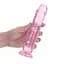 Фалоімітатор RealRock Crystal Clear Realistic Dildo 7'' 20 см różowy - мініатюра 5