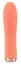 Вібратор Orion Peachy Mini Ribbed 13.6 см помаранчевий - мініатюра 2