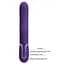 Вибратор PRETTY LOVE Gigi dark purple, 7 thumping functions 7 licking modes PRETTY LOVE BW-500035-2 100626 - миниатюра 5