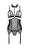 Корсет с открытой грудью Passion DOMINICA CORSet XXL/XXXL black пажи для чулок стринги - миниатюра 3