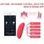 Смарт-вибратор в трусики Magic Motion Nyx Red - миниатюра 6