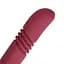 Вібратор Loveline Double-Sided Thrusting 33 см бордовий - мініатюра 3
