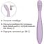 Тонкий вибратор точки G Svakom Cici 2 Lilac - миниатюра 5
