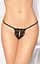 Сексуальні стрінги - G-String 2481, black, S/L SoftLine 5591248110 91266 - мініатюра 1