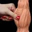Фаллоимитатор с присоской Lovetoy Dual-Layered Silicone Nature Cock 24.5 см телесный - миниатюра 4
