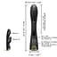 Вібратор-кролик з підігрівом Dorcel Flexi Rabbit Black Гнучкий стовбур - мініатюра 6