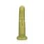 Вібратор-кролик Loveline Ultra Soft Silicone Rotating зелений - мініатюра 2