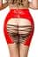 Юбка Glossy Kellie Wetlook M красный - миниатюра 4