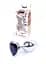 Анальная пробка B - Series HeavyFun Jewellery Silver Heart Plug, черное сердце Boss Series 64-00047 103412 - миниатюра 1