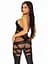 Бодістокінг Leg Avenue Illusion halter bodystocking One size Black доступ - мініатюра 2