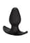 Анальна пробка CalExotics Silicone Perfect Plug 9 см (чорний) - мініатюра 2
