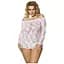 Еротична сукня Anais Cobayo 3XL/4XL білий - мініатюра 1