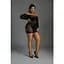 Сукня Moonlight Model 07 Black Plus size - мініатюра 3