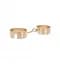 Наручники Taboom Dona Slave Wrist Cuffs 62 см золотий - мініатюра 6