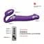 Страпон Strap-On-Me Vibrating L, 19 см (фіолетовий) - мініатюра 2