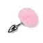 Анальна пробка Pompon Metal Plug Large 14 см (рожевий) - мініатюра 1