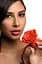 Кляп Master Series Blossom Silicone Rose Gag - Red - миниатюра 8