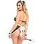 Эротический костюм Leg Avenue Roleplay Seductive French Maid White/Black One size - миниатюра 2