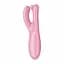 Вібратор для клітора Satisfyer Threesome 4 14 см рожевий - мініатюра 3