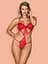 Боді Obsessive Giftella L/XL червоний - мініатюра 3