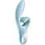 Вібратор-кролик Satisfyer Touch Me Блакитний з подвійним відростком - мініатюра 6