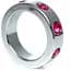 Ерекційне кільце B - Series HeavyFun Metal Cock Ring 5 см сріблястий - мініатюра 1