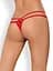 Трусики-стринги Obsessive 838-THO-3 S/M красный - миниатюра 2