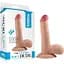 Реалістичний фалоімітатор The Ultra Soft Dude 7.5" 18 см тілесний - мініатюра 1