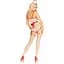 Костюм медсестри Leg Avenue Roleplay TLC Nurse One Size White - мініатюра 4