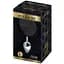 Металлическая анальная пробка Кроличий хвостик Alive Fluffy Plug L Black диаметр 3.9 см - миниатюра 2