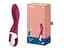 Вібратор Satisfyer Heated Thrill Connect App 20.6 см бордовий - мініатюра 7