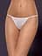 Сексуальные стринги Obsessive Luiza L/XL белый - миниатюра 4