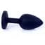 Силіконова анальна пробка Boss Of Toys Boss Series - Jewellery Black Silicon Plug Medium Pink M, BS6400087 - мініатюра 6
