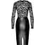 Сукня Noir Handmade F295 Euphoria lace and wetlook midi dress - S - мініатюра 5