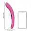 Вібратор Loveline Double Sided Flapping and G-Spot 24 см рожевий - мініатюра 9
