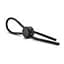 Регулируемое эрекционное кольцо Stay Hard Silicone Loop Black - миниатюра 4