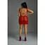 Сукня-бодістокінг Moonlight Plus Model 08 XL-XXXL Red - мініатюра 4