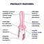 Надувний анальний вібратор Satisfyer Air Pump Booty 5+ 19 см рожевий - мініатюра 7