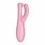 Вібратор для клітора Satisfyer Threesome 4 14 см рожевий - мініатюра 4