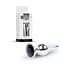 Анальна пробка B-Series HeavyFun Jewellery Silver Plug 9.5 см (чорний) - мініатюра 7