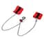 Наручники с металлической анальной пробкой Art of Sex Handcuffs with Metal Anal Plug, size M, Red Art of Sex SO6182 92993 - миниатюра 2