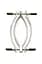 Зажим для половых губ с поводком Master Series Pussy Tugger Adjustable Vagina Clamp with Chain - миниатюра 2