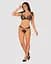 Полупрозрачный эротический комплект Obsessive Obsessivia 2pcs Set black S/M - миниатюра 3
