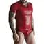 Мужской комплект Regnes Fetish Planet Wetlook XL (красный) - миниатюра 1