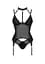 Корсет Obsessive Lingerie-Brasica M/L чорний - мініатюра 5